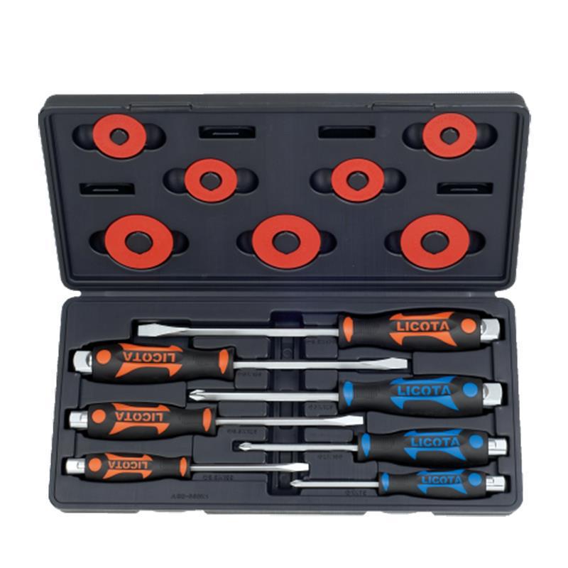 US LICOTA Multi-Functional Phillips/Slotted Screwdriver for Prying & Hammering