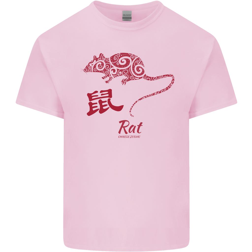 Chinese Zodiac Shengxiao Year of the Rat Unisexs Light Cotton TShirt
