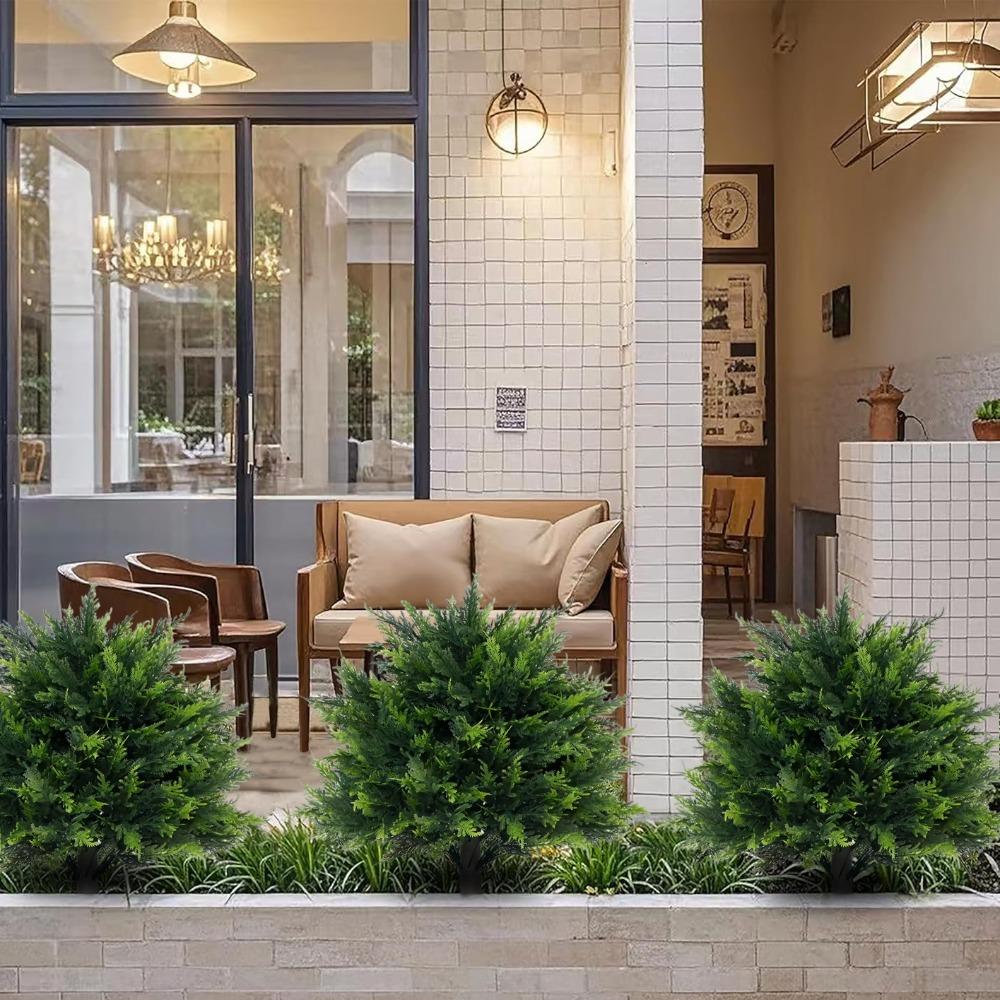 Boxwood Ball Topiary Artificial Topiary Anti-fading Finish
