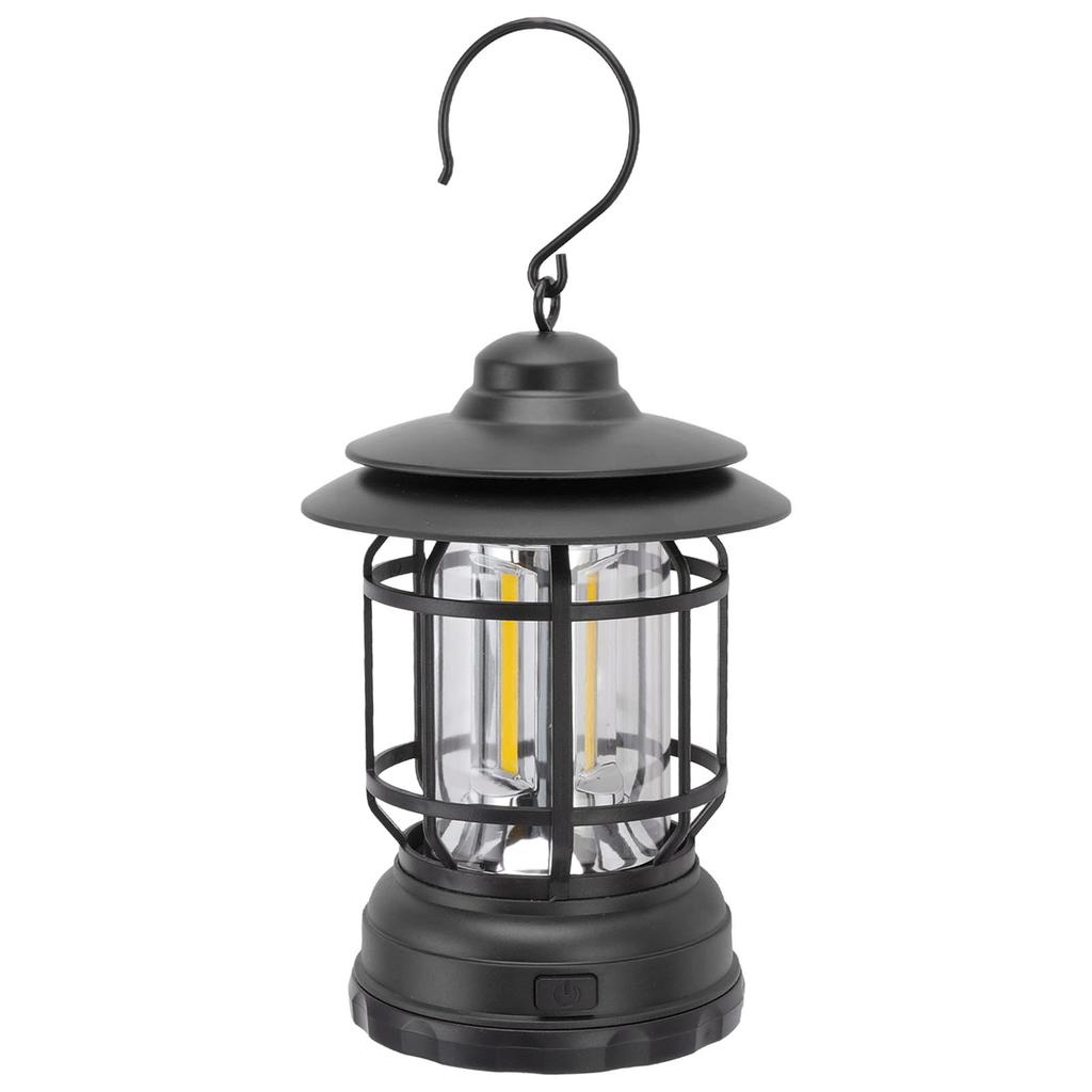 Camping Lantern Portable Outdoor LED Camping Tent Lantern Multifunctional Retro Hanging COB Emergency Portable Light