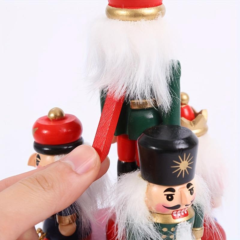 1pc Nutcracker Music Box, Puppet Soldier Ornament, Home Living Room Decoration, Music Box Gift