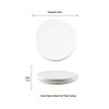 Ruhan Ceramic Stone Texture Dinner Plate