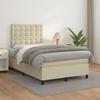 3142783 vidaXL Divan Bed with Mattress Grey 140x190 Cm Faux Leather