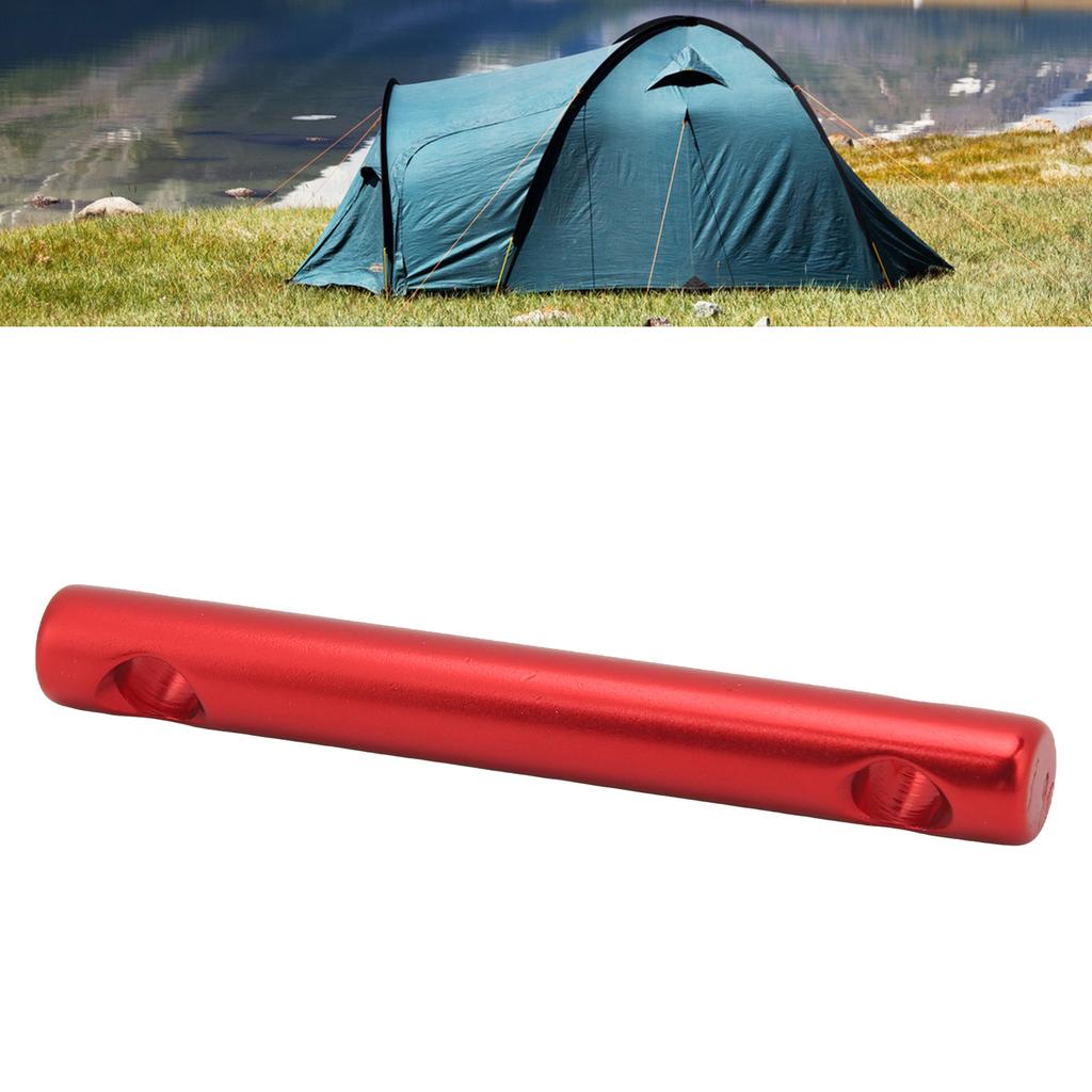 10 Pcs Aluminum Alloy Dual Holes Tent Line Stopper Cord Adjuster Tent Rope Tensioner Buckle