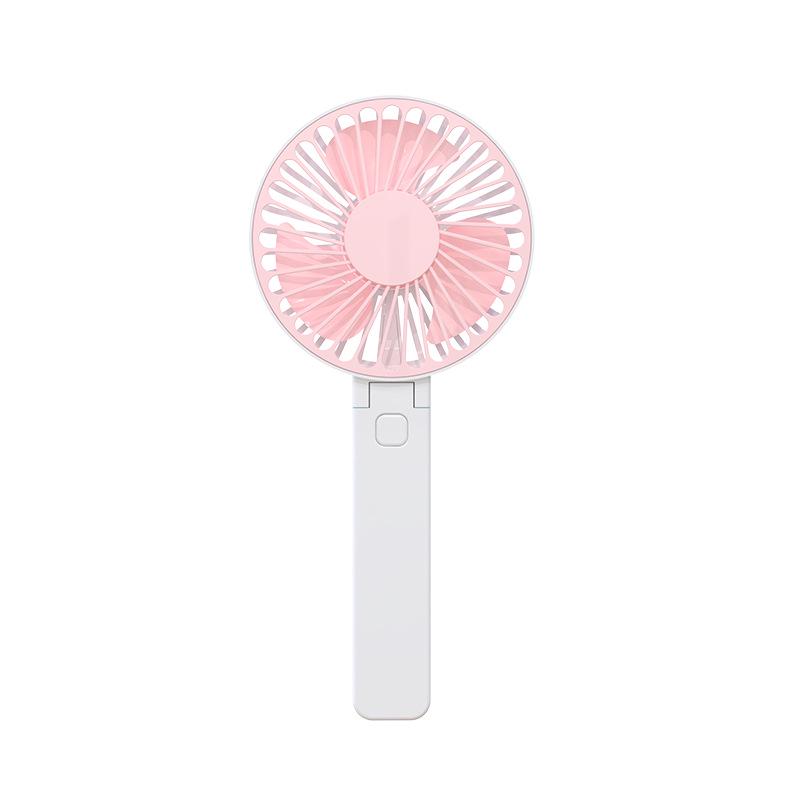 2024 Portable Mini USB Charging Handheld Folding Fan - Dormitory & Travel Gift