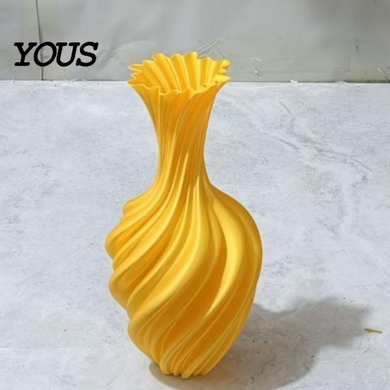Vaso Decorazione da Tavolo Stampato 3D a Spirale, Fioriera Minimalista Moderna per Fiori Secchi da Arredo Casa, Scaffale Artistico Nordico, Idee Regalo Creative
