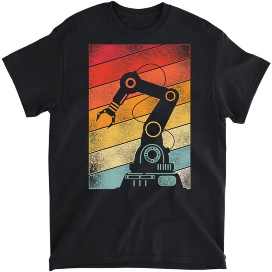 

Robot Robotics Engineer Retro Vintage T-Shirt, Tank Top, Long Sleeve Shirt, Sweatshirt, Hoodie Men Women Kids Made in Canada XXXXXL різнокольоровий