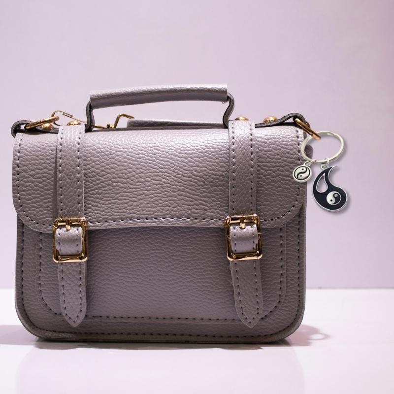 Versatile Yin Yang Keychain Puzzle Set Stylish Yin Yang Keychain Charm Couples' Eye Catching Keyrings Jewelry Accessory