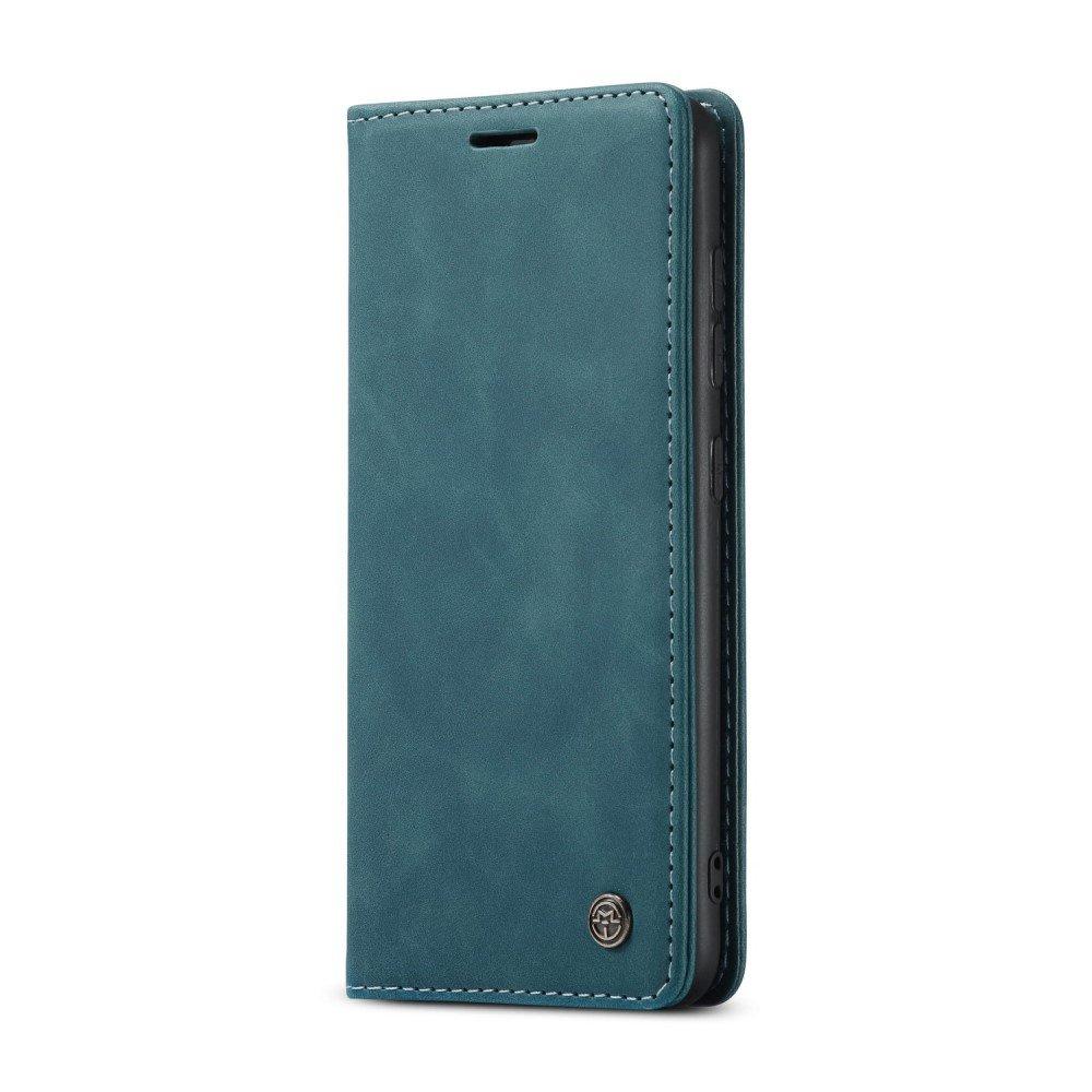 CASEME Case for Samsung Galaxy A51, Leather Wallet Case, Green
