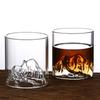 Mount Fuji Hidden Mountain Glass Teacup
