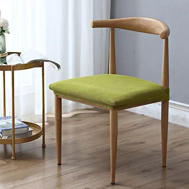 

Чехол на стул для обеденного стола Простой современный чехол-подушка для стула Универсальный эластичный чехол на сиденье Бытовой чехол на табурет Default item