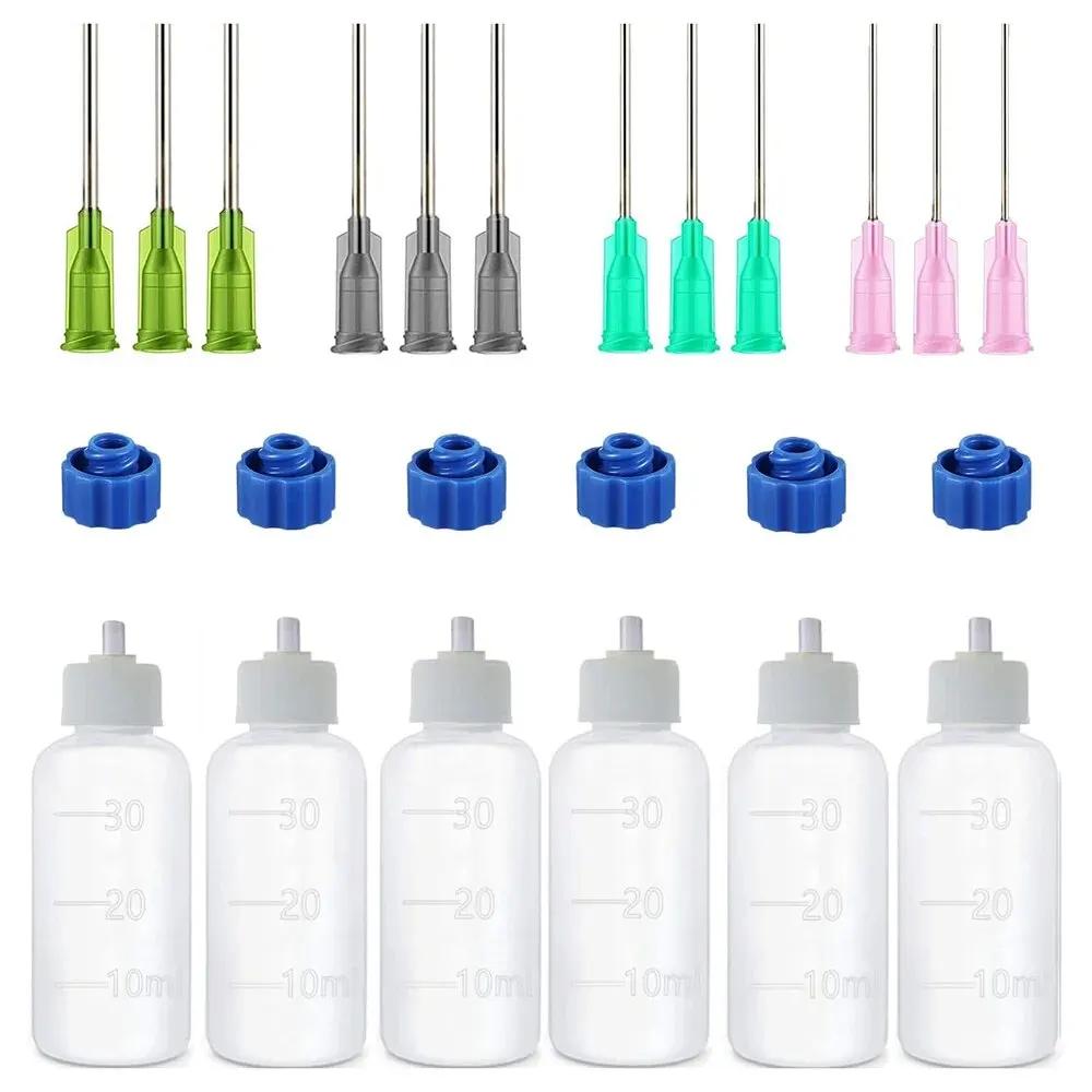 

24Pcs Pottery Mud Painting Bottle Squeeze Multi-needle Mud Bottle DIY Ceramic Pottery Ceramics Tools Painting Sculpture Decor