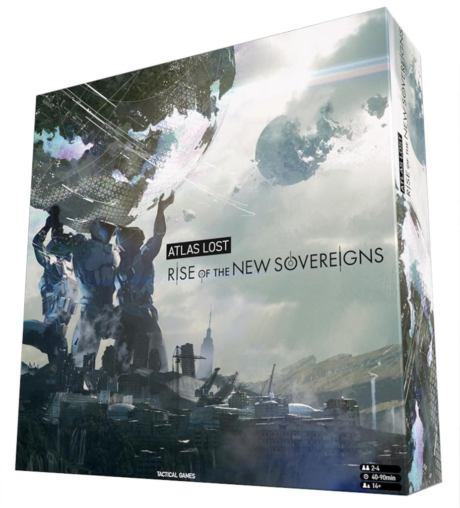 Tactical Games Atlas Rise of the New Sovereigns Ages 14 and Board Game Lost (1-4 Players, 40-90 Minutes, Up)