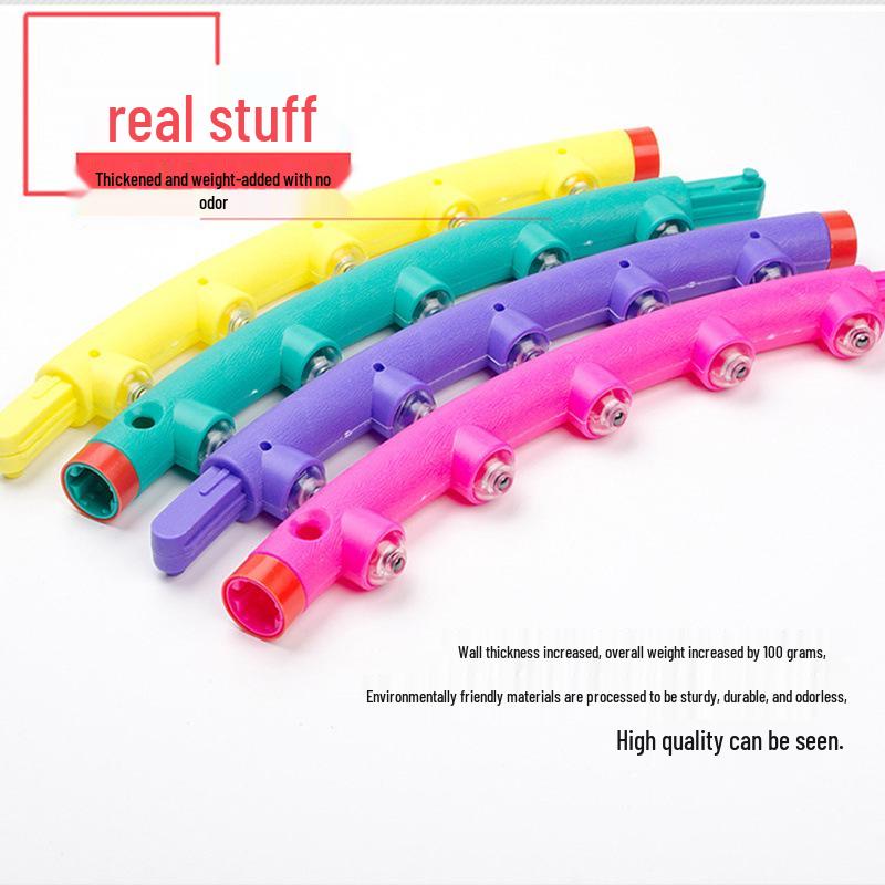 Boyu Single Row Detachable Hula Hoop for Adult Fitness