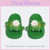 Cute Cactus Summer Slide Slippers With Eva Footbed For Women And Men Comfort