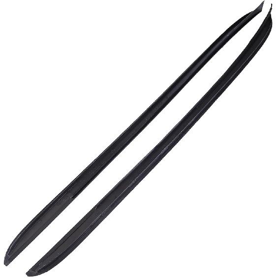 ikasus 2PCS Left & Right Side Windshield A-Pillar Trim Moulding Compatible for Ford Focus 2012-2018 AE8Z5403136A AE8Z5403137B Driver & Passenger Sid