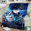 Jujutsu Kaisen Warm Flannel Blanket Print for Bedrooms, Sofas, Beds, Chairs, Picnics, Travel Use