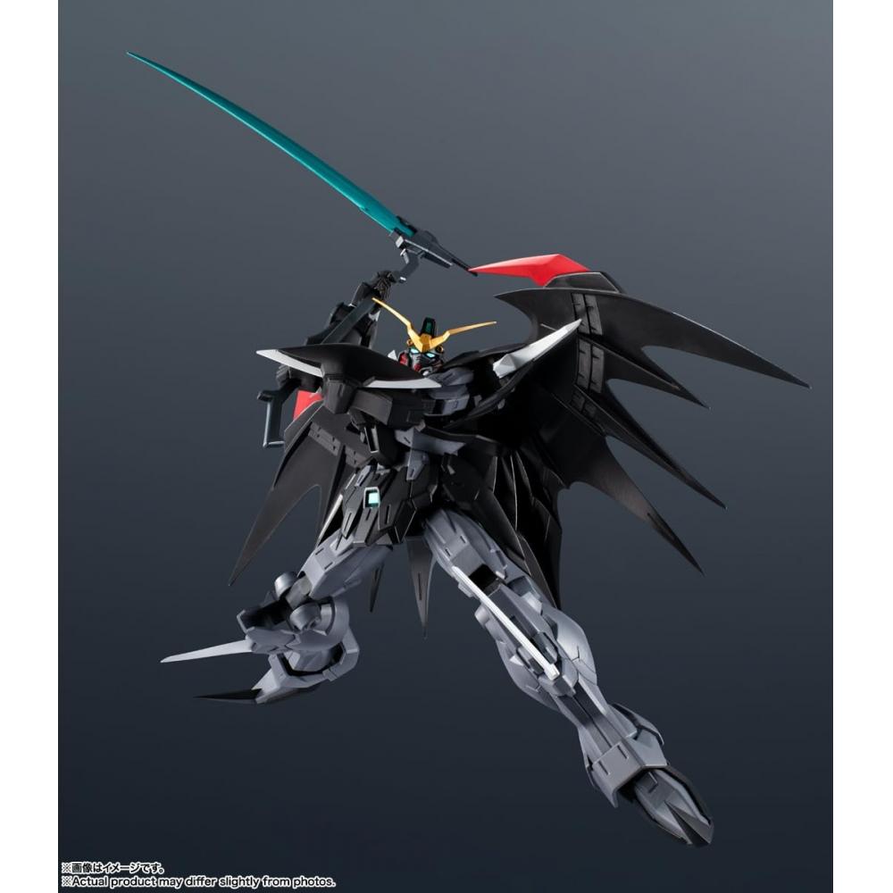 GUNDAM UNIVERSE Mobile Suit Gundam W Endless Waltz XXXG-01D2 Gundam Deathcythe Hölle (EW-Version) GUNDAM TODESSENSE HÖLLE (EW) Ca.. 150 mm PVC- und ABS-Teile