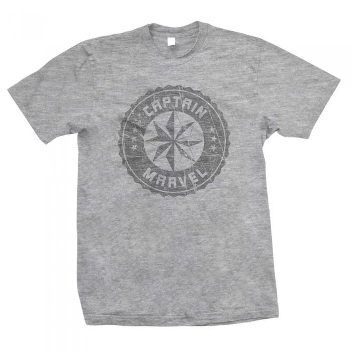 Captain Marvel Unisex Adult Circle T-Shirt