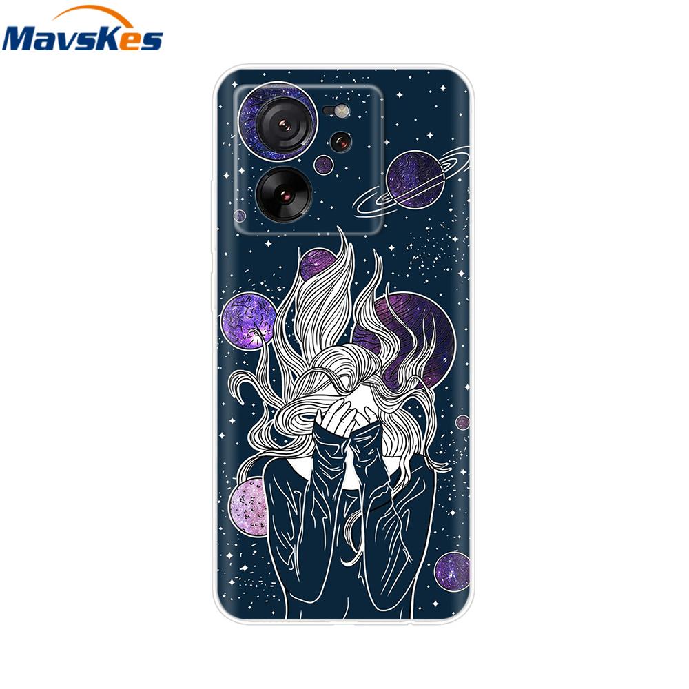 For Xiaomi 13T Pro 5G Case 13T 13 Soft Clear Silicone Bumper Phone Back Cover for Xiaomi 13 Lite 13T Pro Mi13T Shockproof Cases