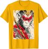 Sun Wukong Monkey King Fierce Japanese Art Graphic Tee Breathable Cotton Casual TShirt For Men