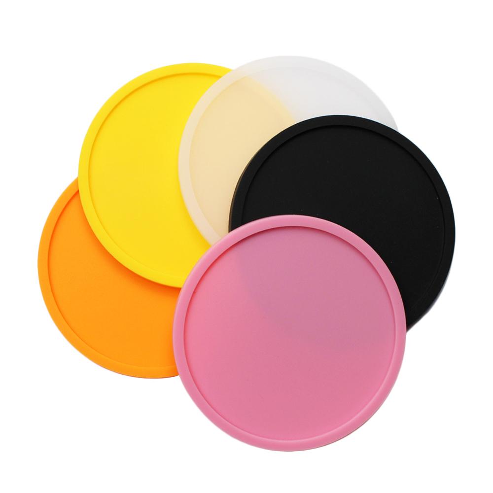 Set 6 Bucăți Suporturi de Pahar din Silicon pentru Băuturi Antiderapante Durabile Reutilizabile Set Suporturi de Pahar Antiderapante Suporturi de Pahar din Silicon