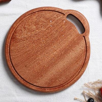 Ebony Wood Round Chopping Board