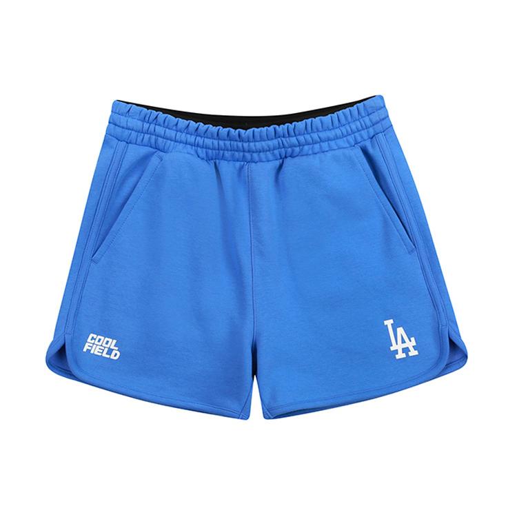 

New MLB Casual Shorts Women s Blue 31SPIA131-07S XS