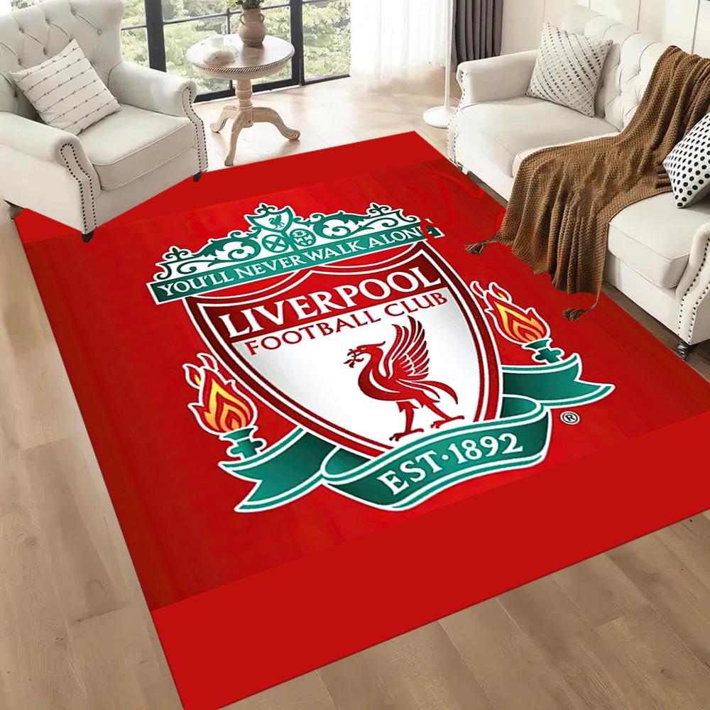 Liverpool Football Club Floor Mat Perfect For Decorate Room Dining Room Outdoor Game Room Antislip Rug Decorate Offices Spiritual Gift
