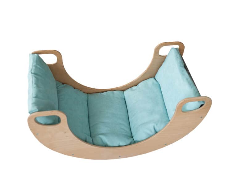 Moon blue rocking blanket