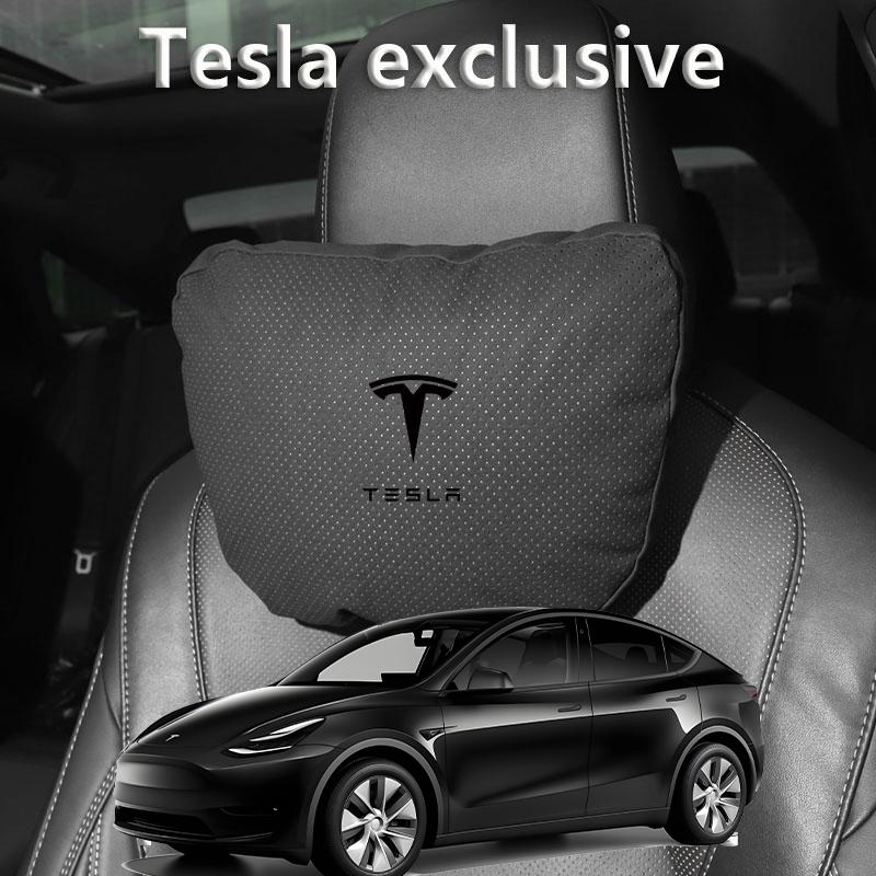 For Tesla Model 3 Y S Model X Car Headrest Neck Support Seat Soft Neck Pillow Automobile Tesla Car Pillow Neck Rest Cushion