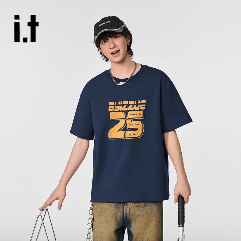 Izzue Unisex Heavyweight Casual Short-Sleeve T-Shirt