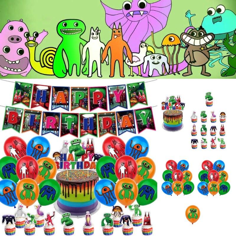 Garten Of Banban Theme Party Birthday Decoration Kit High Quality And Safe Materials