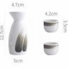 Japanese Sake Set Ceramic Tokkuri Ochoko Cups Restaurant Bar Home Use