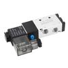 4V210‑08 Electric Solenoid Valve 2 Position 5 Way Cylinder Control Reversing Valve Pneumatic Air Valve AC110V