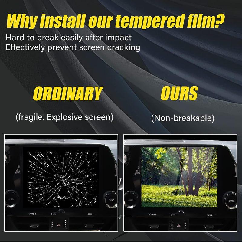 For Lexus NX NX250 NX350 NX350H NX450H 9.8 Inch Tempered Glass Screen Protector 9H GPS Screen Protector