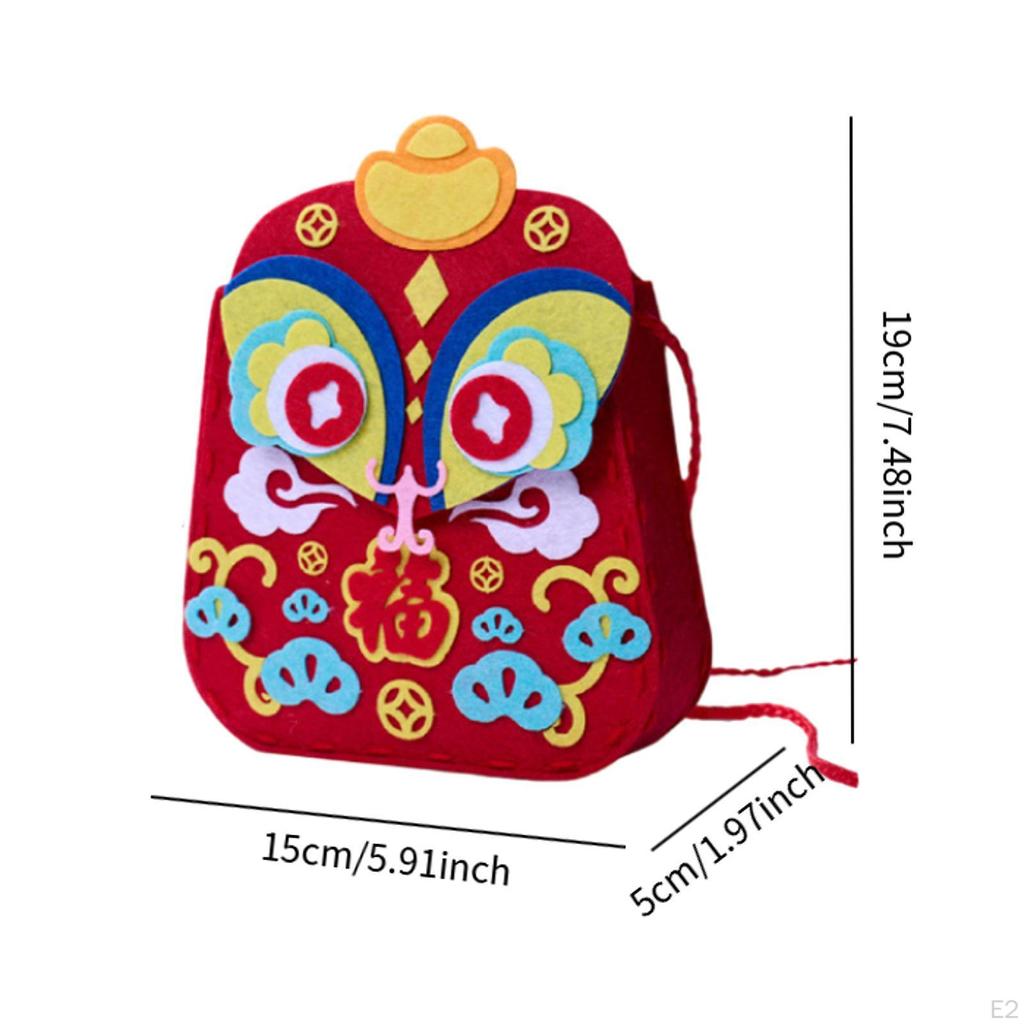 Taschenherstellung Geldbörsenzubehör Handwerk Handtasche Beutel Mondjahr Lernspielzeug Nähen