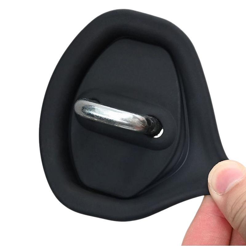 Car Door Latch Shock Absorber Pad - Rust Protection & Interior Decor Accessory