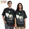 The Exorcist Movie Poster William Peter Blatty Scary Movie Vintage TShirt VXH