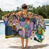 Cartoon F-Family G-Guy Towel Shower Sauna Travel Spa Quick Dry Gym Accessories Soft Large Beach Towels