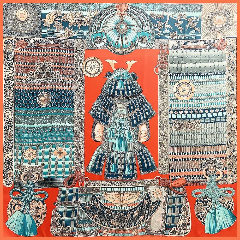 POBING Silk Scarf Women Large Shawls Palace Tassel Stoles Square Bandana Luxury Kerchief Hijab Scarf Female Foulards 130CM