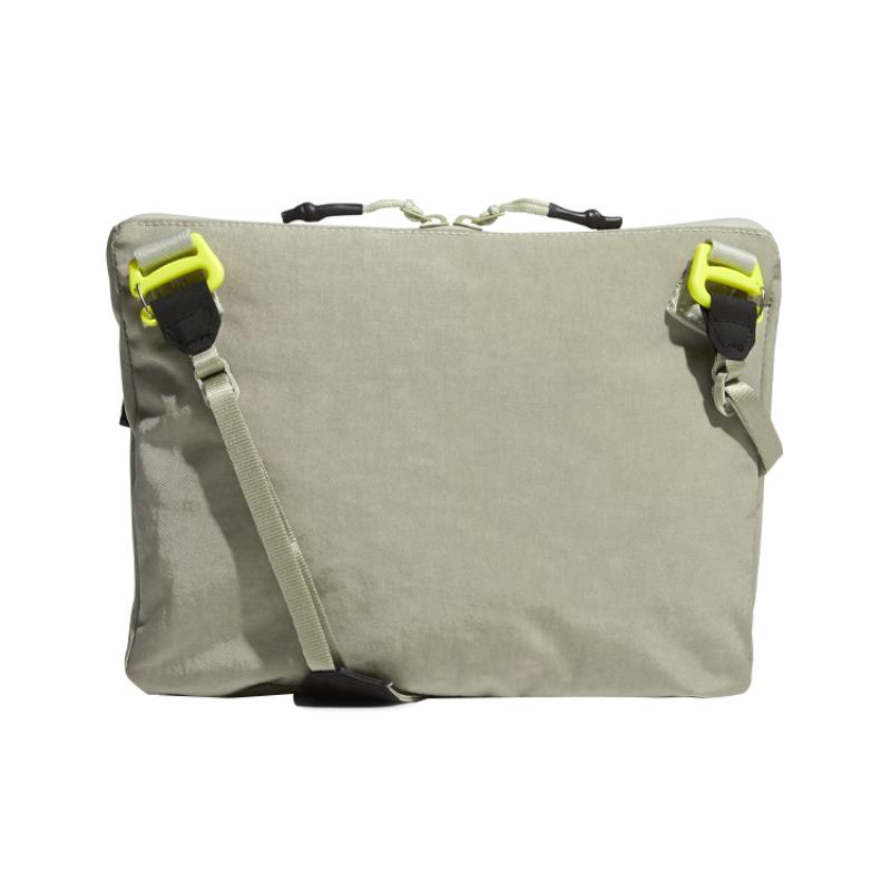 Adidas Polyamide Shoulder Bag, Crossbody Bag Regular Unisex Gray Green Adidas GL8585