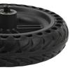 8.5-inch Electric Scooter Rear Tire Set, Explosion-Proof Solid Tires with Aluminum Alloy Hub for M365, Explosion-Proof and Shock-Absorbing