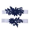 Breathable Comfortable Lace Bridal Garter Set For Day Wear In Weddings Celebrations