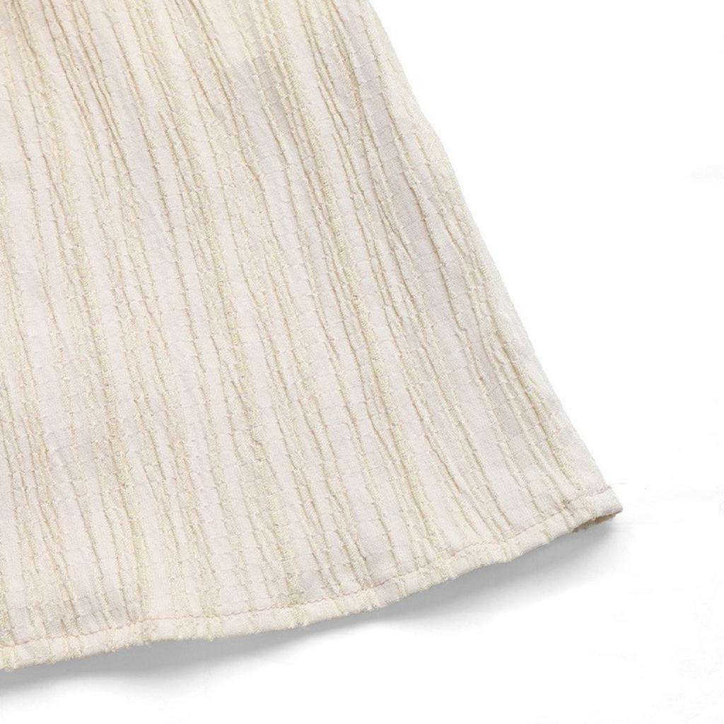 Women's Summer Sleeveless V-Neck Ruffle A-Line Midi Dress