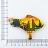 Indonesia Fridge Magnets Bali Tourist Souvenirs Fridge Stickers Home Decor Photo Wall Magnetic Stickers Wedding Gifts