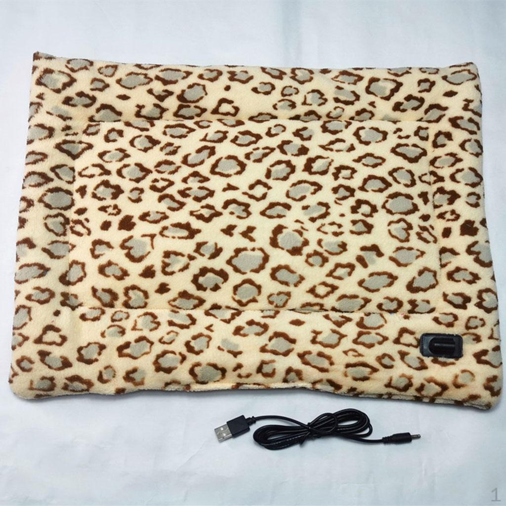 Pet Heating Pad Blanket Heated Mat Electric Warmer Bed for dogs and cats Bunny Small Animal