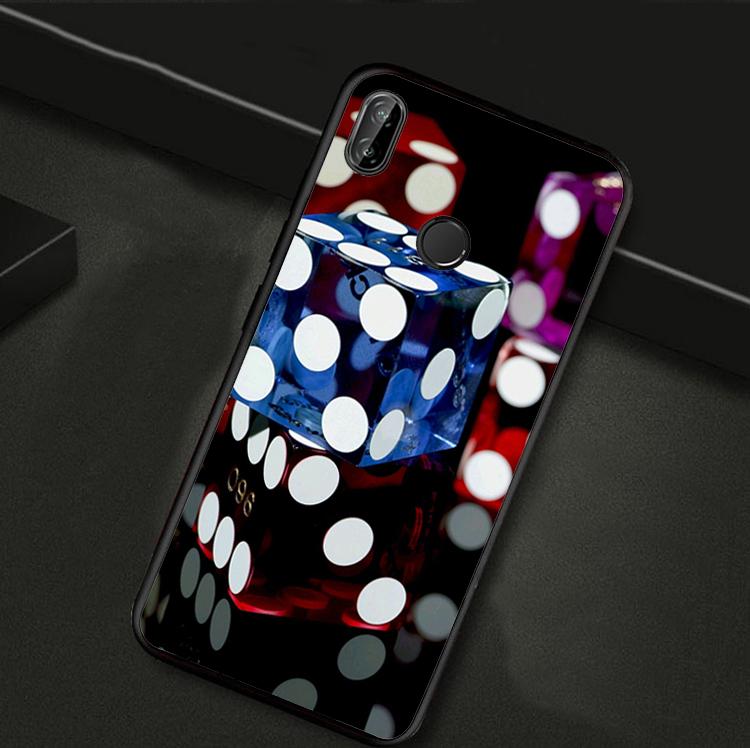 Dices Poker Casino For Huawei Nova Y61 Y91 Y73 Y72 Y70 Y90 Y60 12s 12i 11i 8i 9 10 SE P40 Lite P30 P60 Pro Case