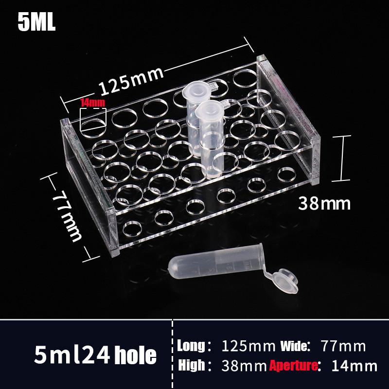 0,2 ml/0,5 ml/1,5 ml/2 ml/10 ml/15 ml/50 ml Reagenzglashalter Reagenzglasständer 40/40/24/24/18/10 Löcher Labor Schulbedarf