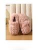 Pantofole Invernali da Uomo 2025 in Peluche di Cotone per Interni/Esterni - Suola Spessa e Tallone Coperto.